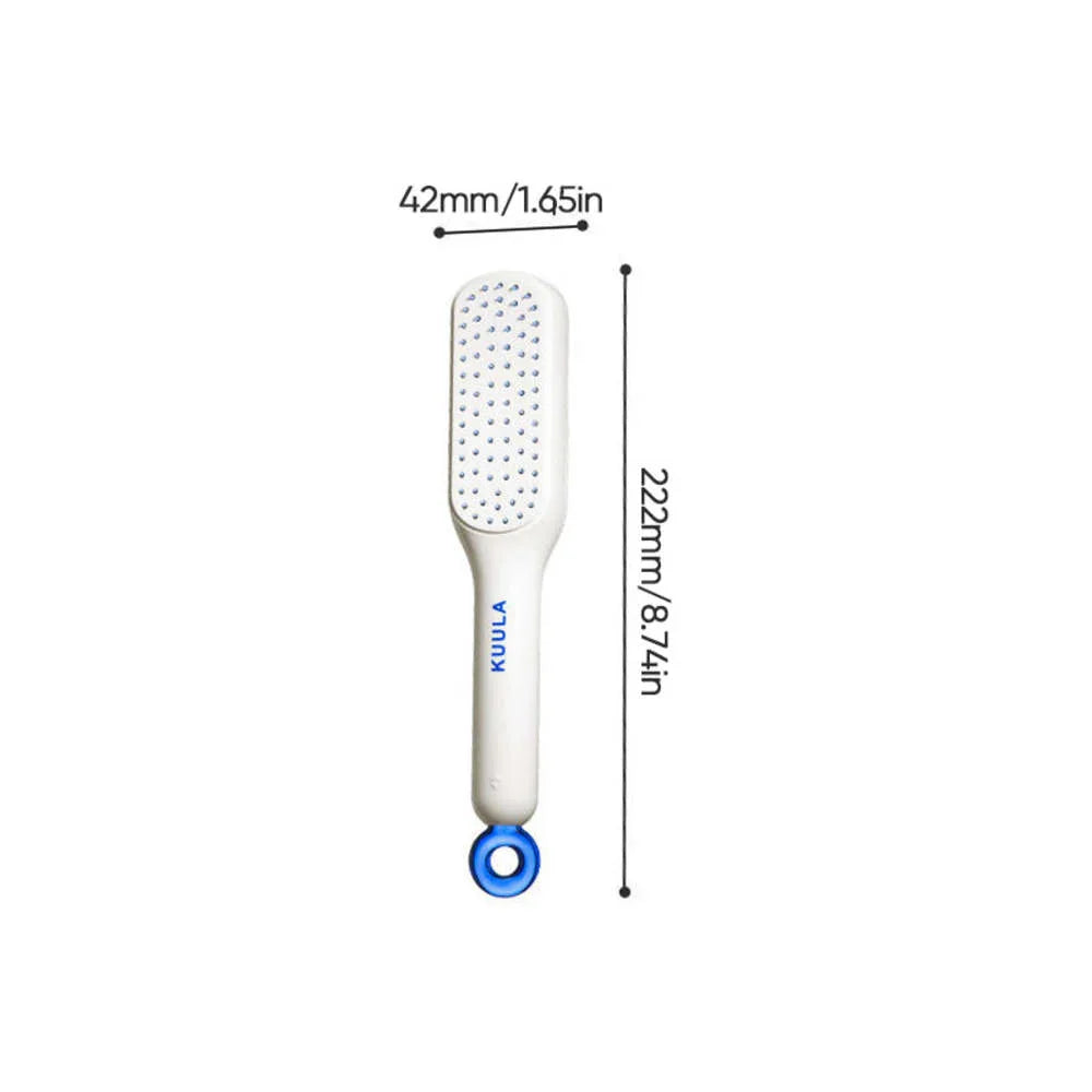 Kuula Hair Brush Self Cleaning