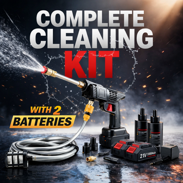Portable Cordless High Pressure Washer Gun Rechargeable Car & Home Cleaning Machine