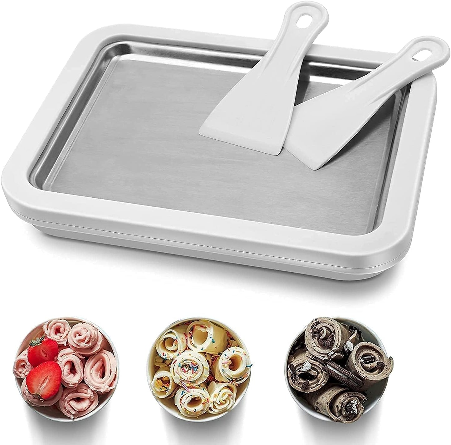 Ice Cream Roller Plate Machine Sweet Plate Cold Plate Making Rolled Maker Tool