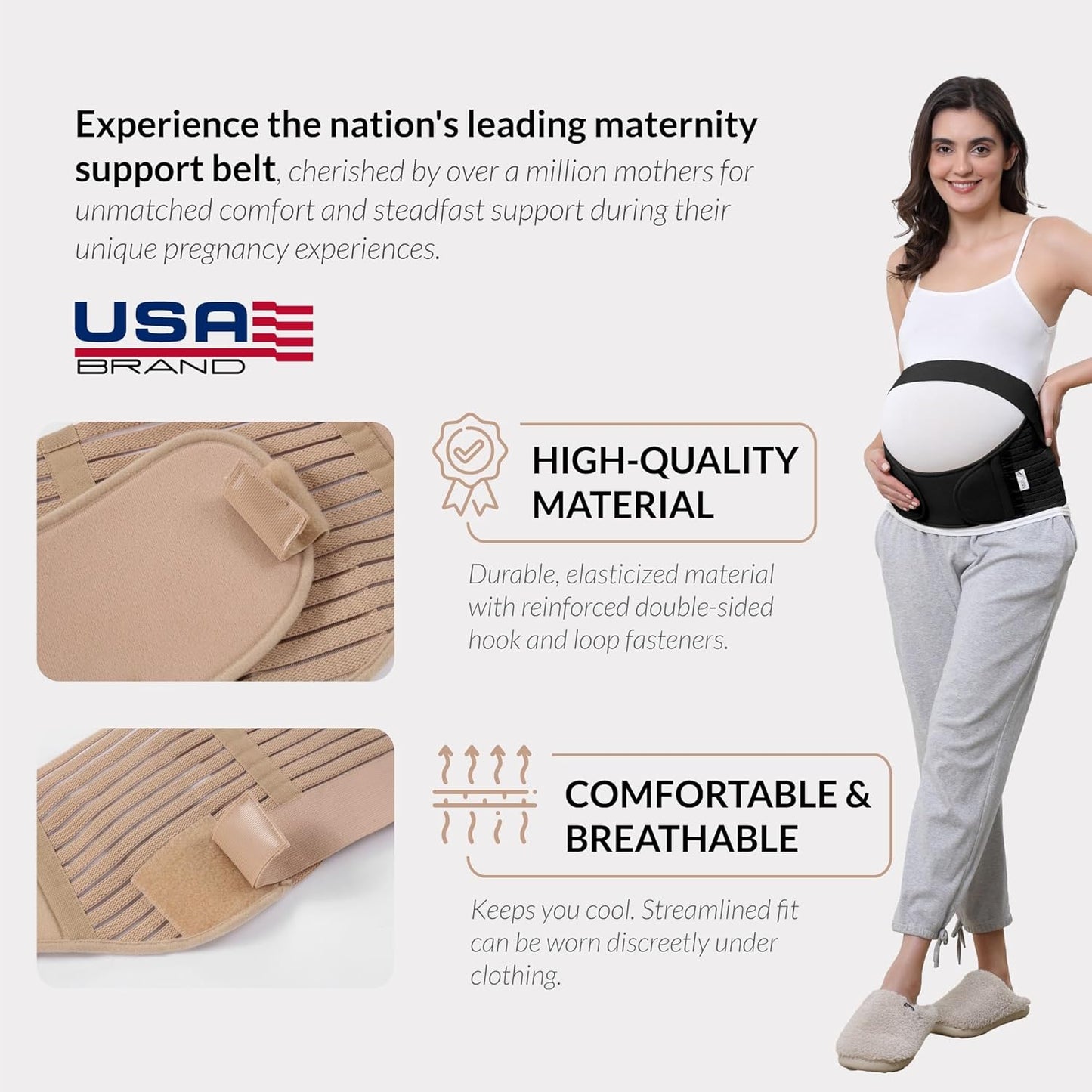 Pregnancy Belt – Maternity Belly Support & Back Pain Relief