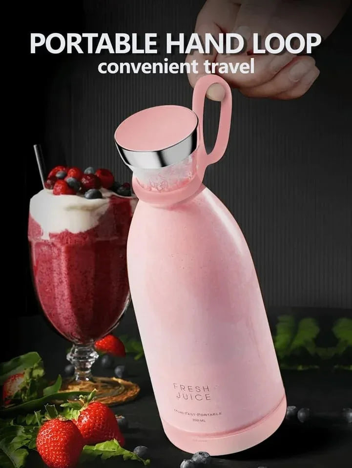 Portable and Electric Blender Bottle Juicer for Shakes and Smoothies, Mini Juicer