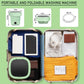 Portable Mini Folding Washing Machine 11L – Compact Washer for Baby Clothes, Travel & Small Spaces