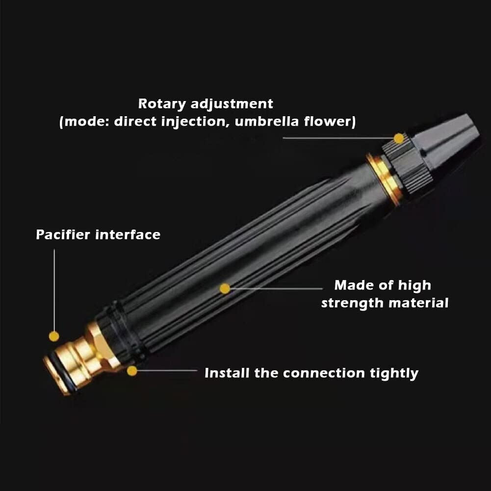 Black Pagoda Pacifier Direct Spray Water Gun