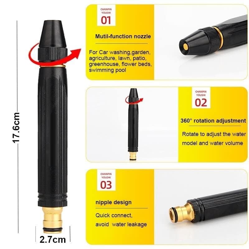 Black Pagoda Pacifier Direct Spray Water Gun