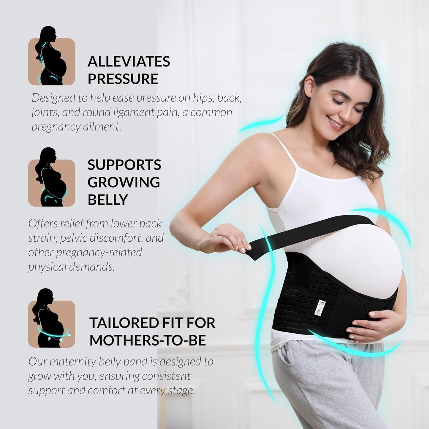 Pregnancy Belt – Maternity Belly Support & Back Pain Relief