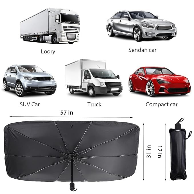 Foldable Car Umbrella Sunshade