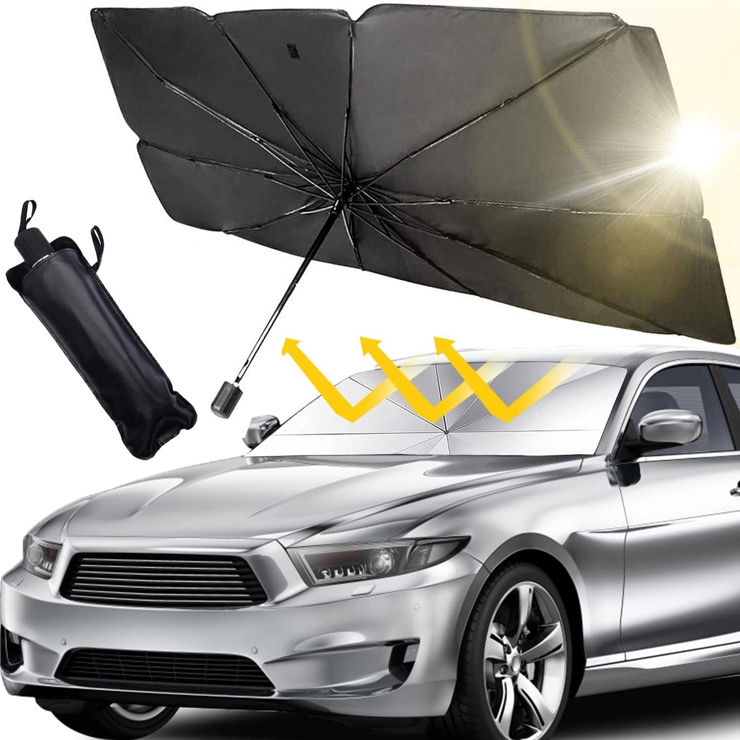 Foldable Car Umbrella Sunshade
