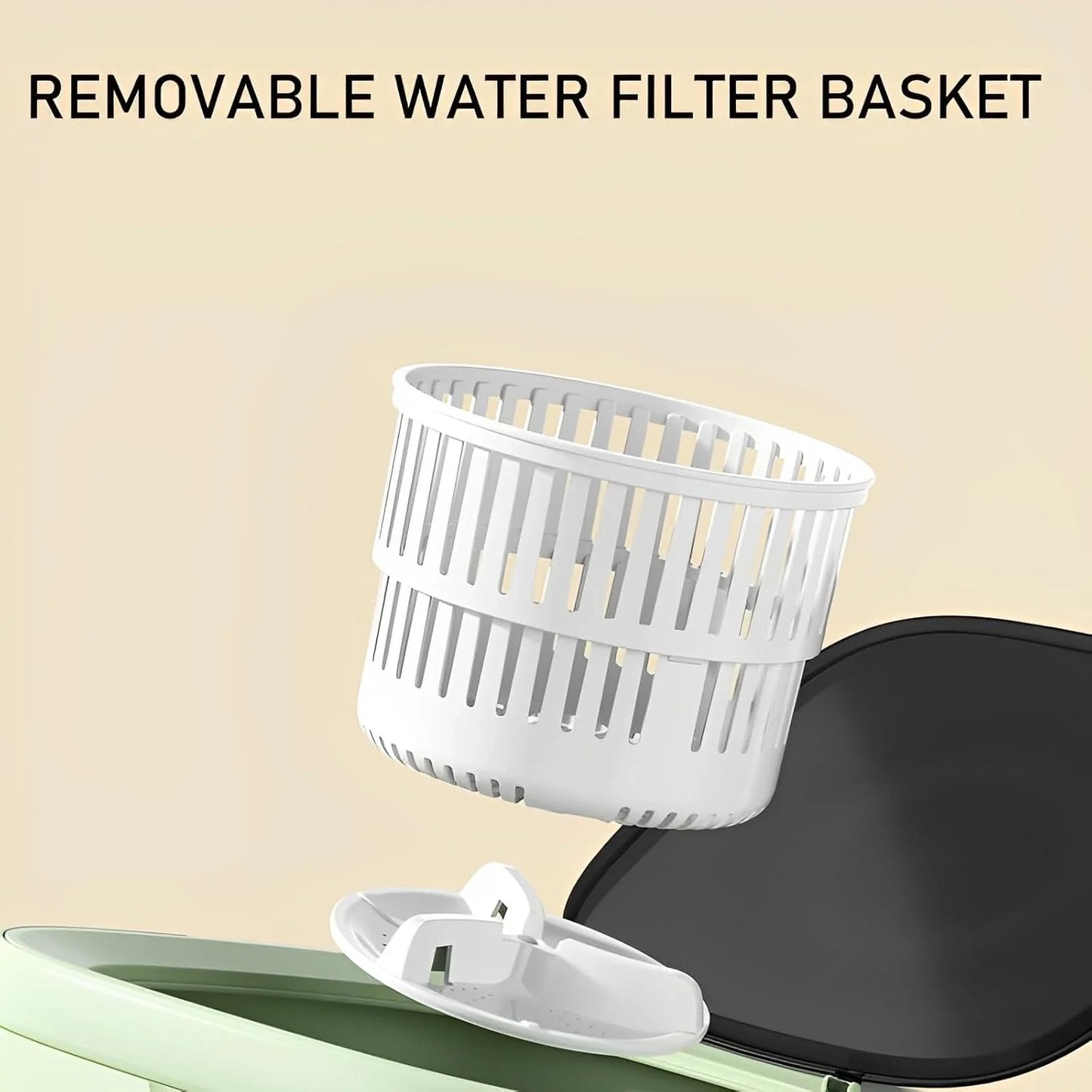 Portable Mini Folding Washing Machine 11L – Compact Washer for Baby Clothes, Travel & Small Spaces