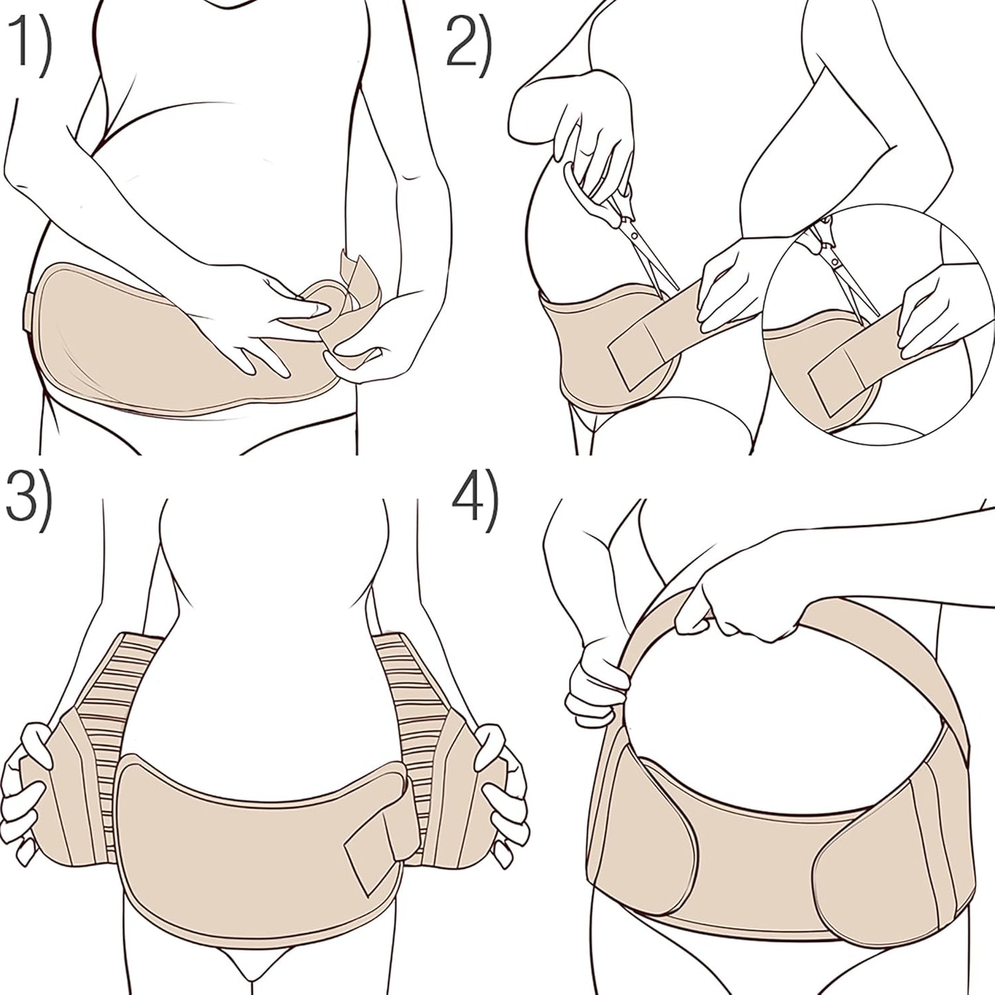 Pregnancy Belt – Maternity Belly Support & Back Pain Relief