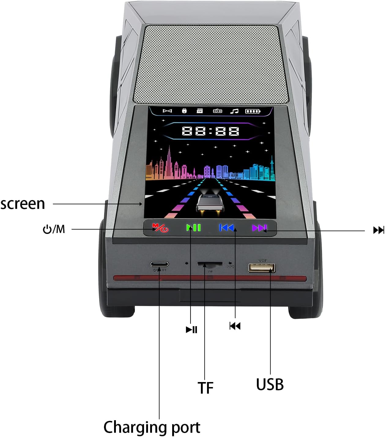 Mini digital Exercise Cycle